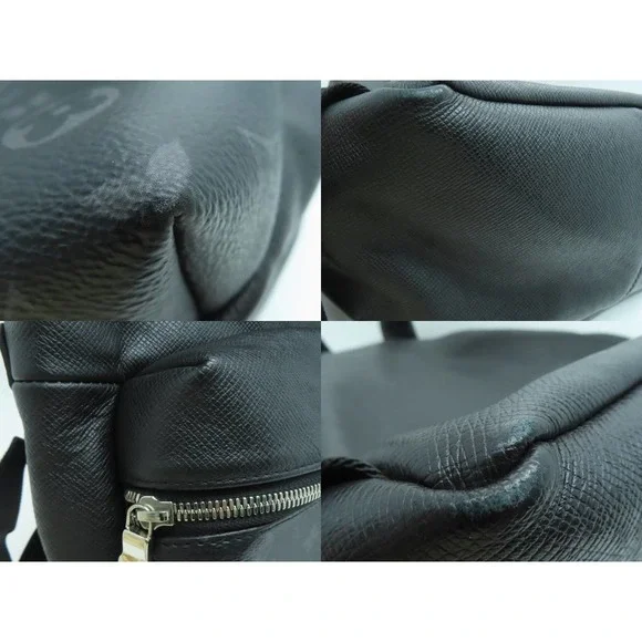 💎✨STUNNING✨💎 Louis Vuitton Discovery PM Rucksack Monogram Eclipse/Taiga Black - Picture 8 of 15